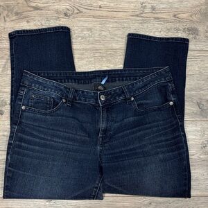 1542 Modern Dark Blue Denim Jeans. Sz14